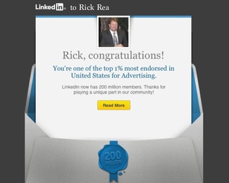 Rick Rea is one of the top 1% endorsed for advertising in the United States on LinkedIn